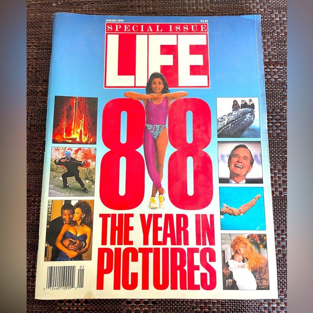 Life Magazine Vintage 1988 A Year In Pictures